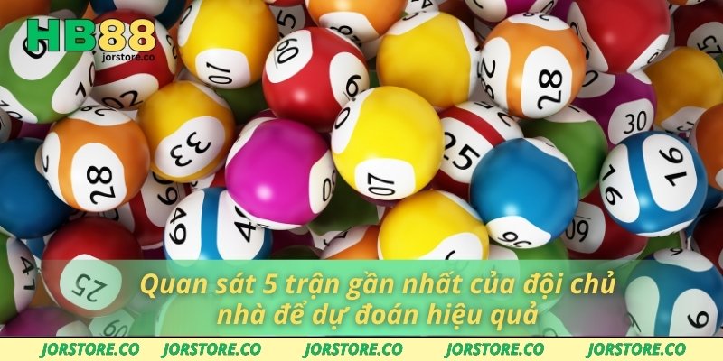 Xỉu Chủ Là Gì? Chiến Thuật Chơi Giúp Bạn Thắng Lớn Tại HB88 Quan sát 5 trận gần nhất của đội chủ nhà để dự đoán hiệu quả